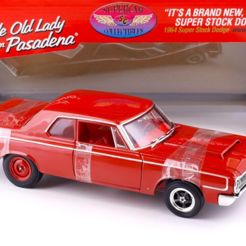 1:18 Highway61 Supercar 1964 Dodge Super Stock The little Old Lady from Pasadena red 50247