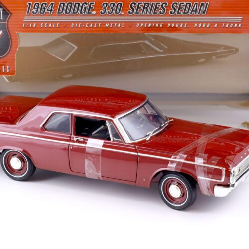 1:18 Highway61 Dodge 330 Series Sedan 1964 dark red 50047
