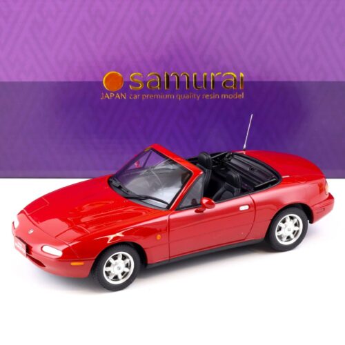 1:18 Kyosho Samurai Mazda MX-5 Eunos Roadster RHD red KSR18031R