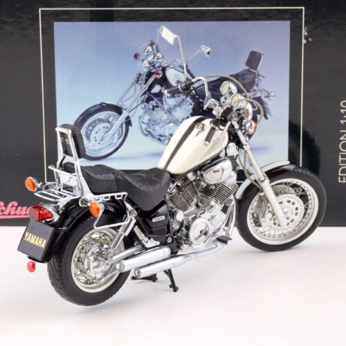 1:10 Schuco Yamaha Virago XV 1100 Motorrad black/ white 06660