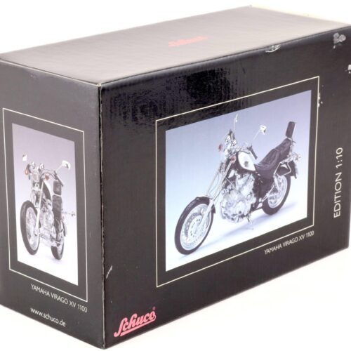 1:10 Schuco Yamaha Virago XV 1100 Motorrad black/ white 06660