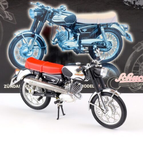 1:10 Schuco Zündapp KS 50 Super Sport Motorrad black/ red 06615