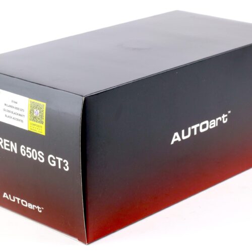1:18 AUTOart McLAREN 650S GT3 2017 Gloss black/ matt black accents 81644