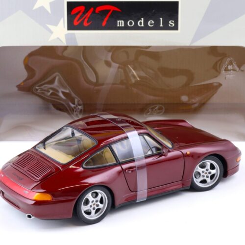 1:18 UT Models Porsche 911 (993) Carrera S Coupe metallic red 27827
