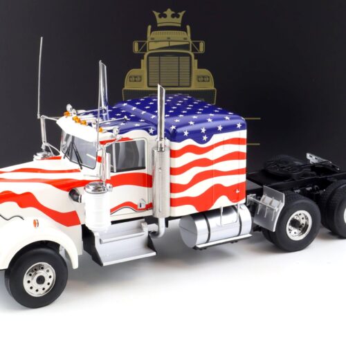 1:18 Road Kings LKW Kenworth W900 SZM Stars & Stripes white/ blue/ red RK180125
