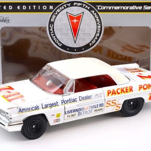 1:18 ERTL 1962 Pontiac Catalina Coupe Packer Pontiac 29263P