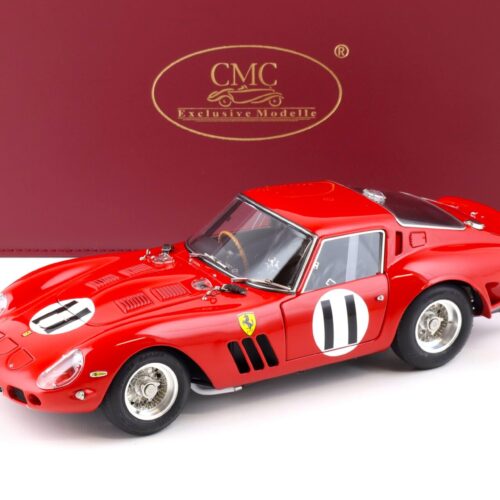 1:18 CMC Ferrari 250 GTO RHD 1000 km Paris 1962 Montlhery #11 Surtess/ Parkes M-249