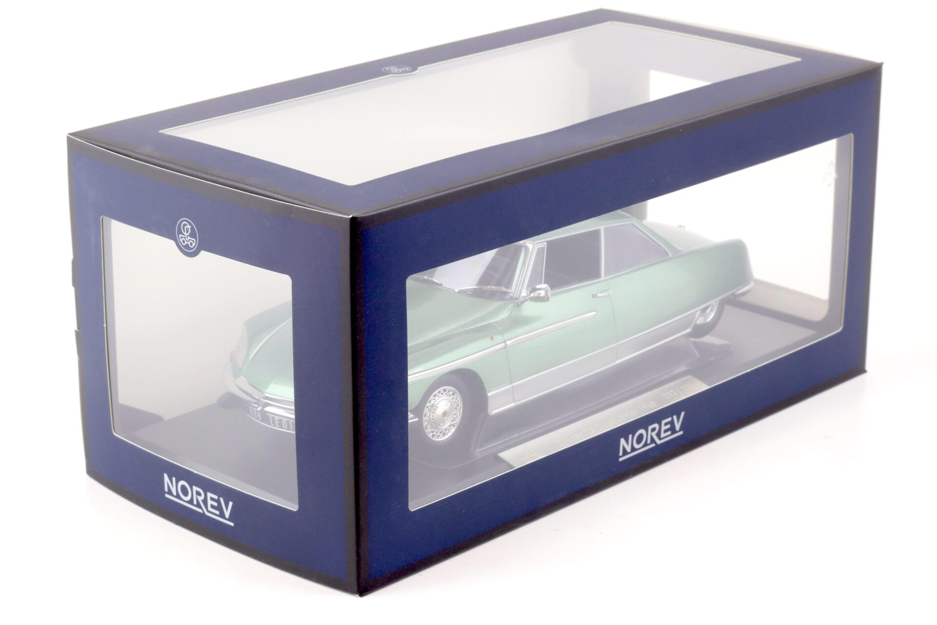 1:18 Norev Citroen DS 21 Le Leman 1968 green metallic - Limited 200 pcs.