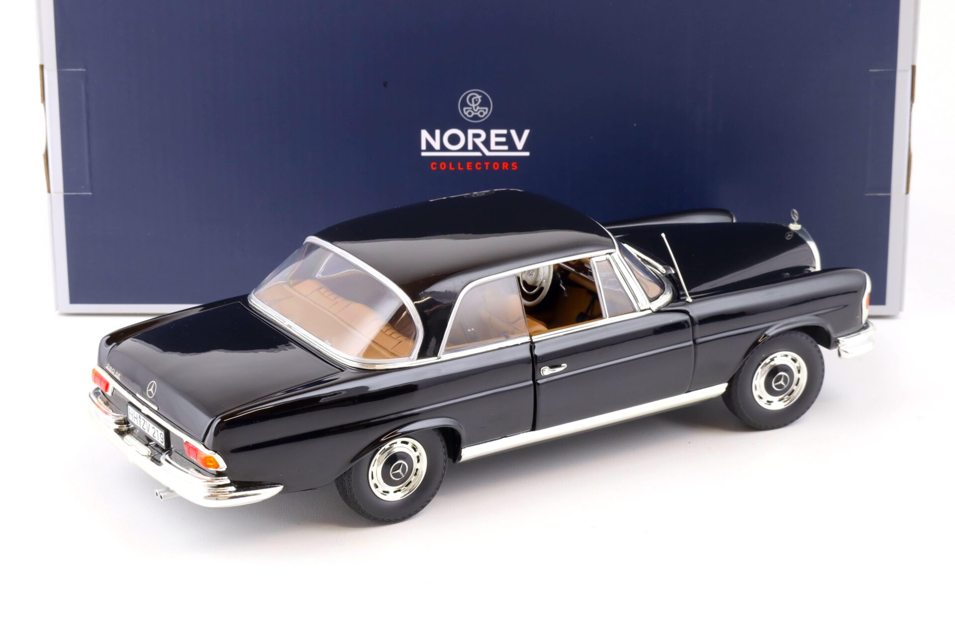 1:18 Norev Mercedes 280 SE Coupé 1969 black 183432