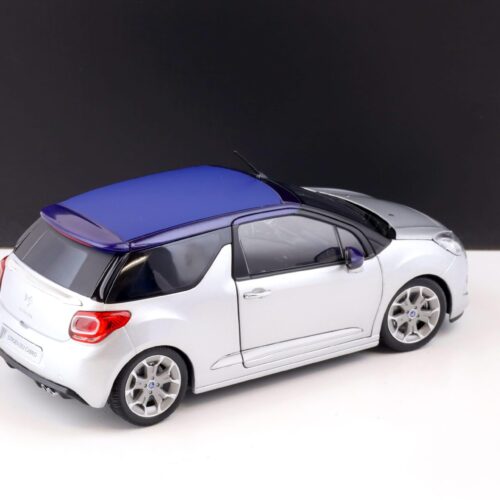 1:18 Norev Citroen DS3 Cabrio 2013 silver-grey/ blue 181548