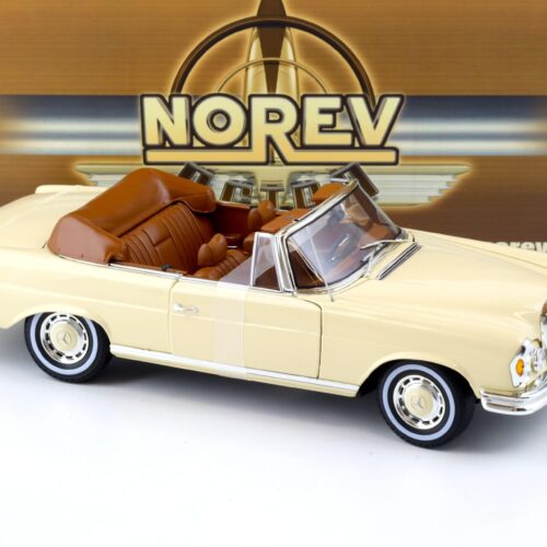 1:18 Norev Mercedes 280 SE W111 Cabriolet 1969 beige 183523