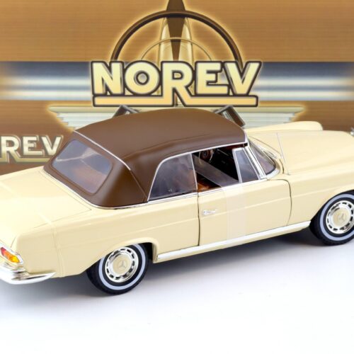 1:18 Norev Mercedes 280 SE W111 Cabriolet 1969 beige 183523