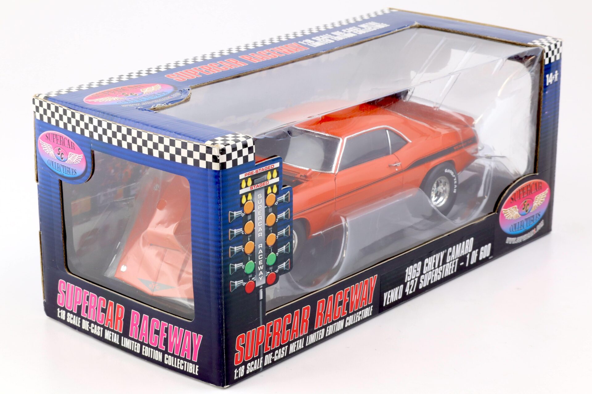 1:18 Highway61 Supercar 1969 Chevrolet Camaro Yenko 427 Superstreet 1 of 600 orange 50633