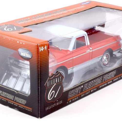 1:18 Highway61 Chevrolet Fleetside Pickup 1972 CST/10 red/ white 50559