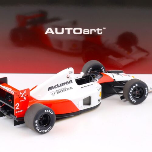 1:18 AUTOart McLAREN Honda MP4/6 Japanese GP 1991 G.Berger #2 with McLAREN Logo 89151