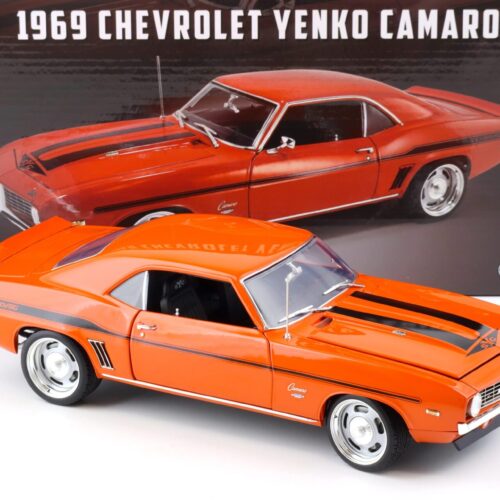 1:18 ACME 1969 Chevrolet Yenko Camaro Coupe hugger orange A1805728