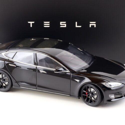1:18 Original Tesla Model S P100D black Diecast DEALER VERSION