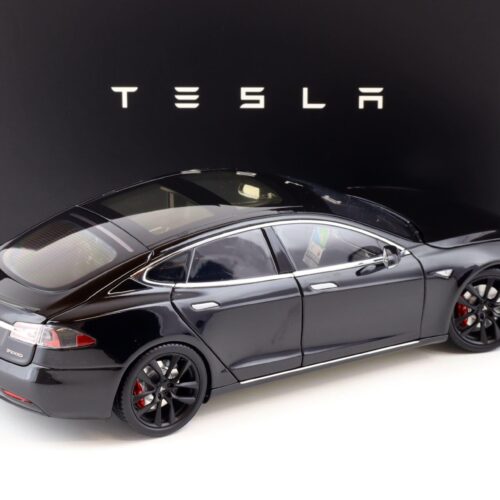 1:18 Original Tesla Model S P100D black Diecast DEALER VERSION