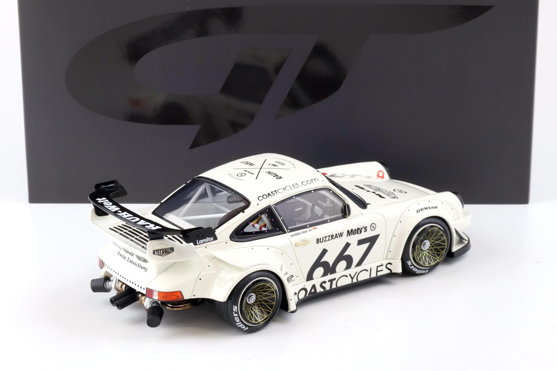 1:18 GT Spirit GT410 Porsche 911 (964) RWB RAUH-Welt Coast Cycle white 2023