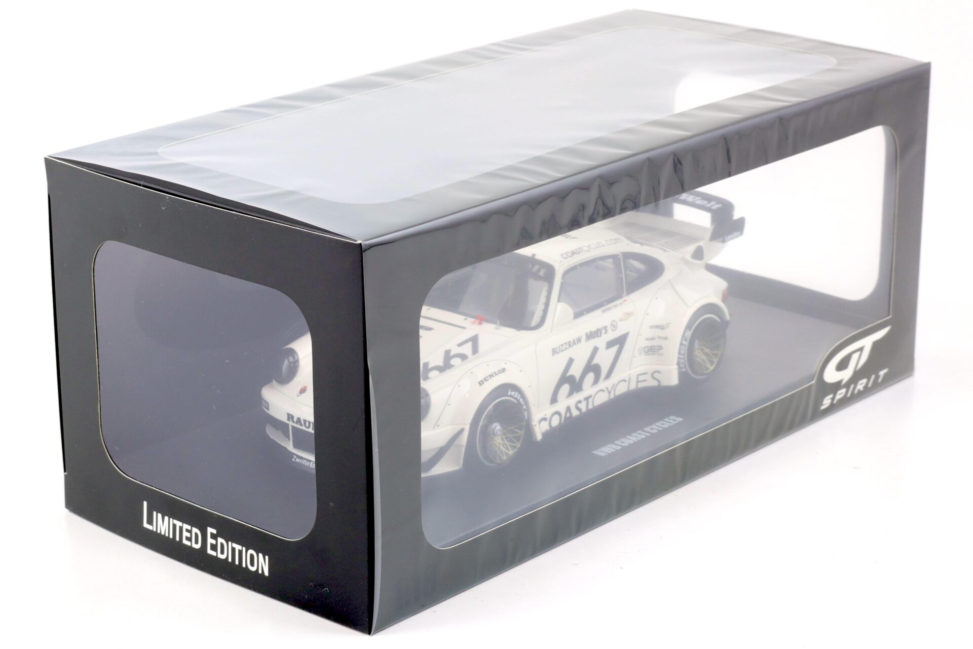 1:18 GT Spirit GT410 Porsche 911 (964) RWB RAUH-Welt Coast Cycle white 2023