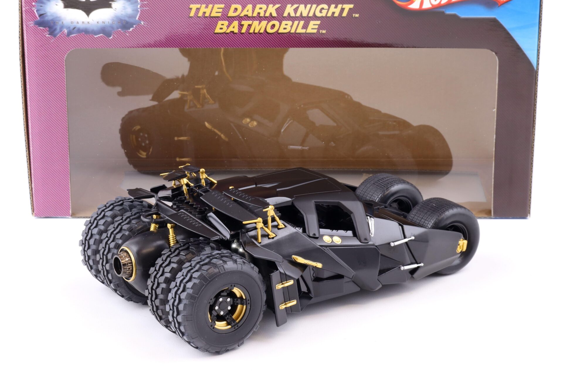 1:18 Hot Wheels BATMAN The Dark Knight Trilogy Batmobile Tumbler black N2480