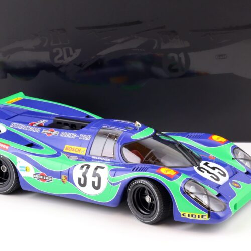 1:12 Minichamps Porsche 917K International Martini can Lennep Watkins Glen 6h - 1970