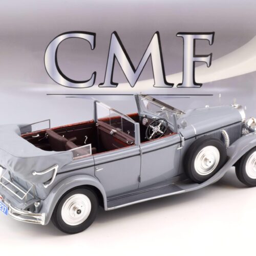1:18 CMF Mercedes 770K Cabriolet Kaiser Wilhelm II grey RHD 1931 CMF18071