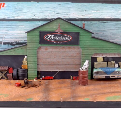 1:18 GMP Pork Chop Diorama PorkchopÂ´s Chop Shop G1803106