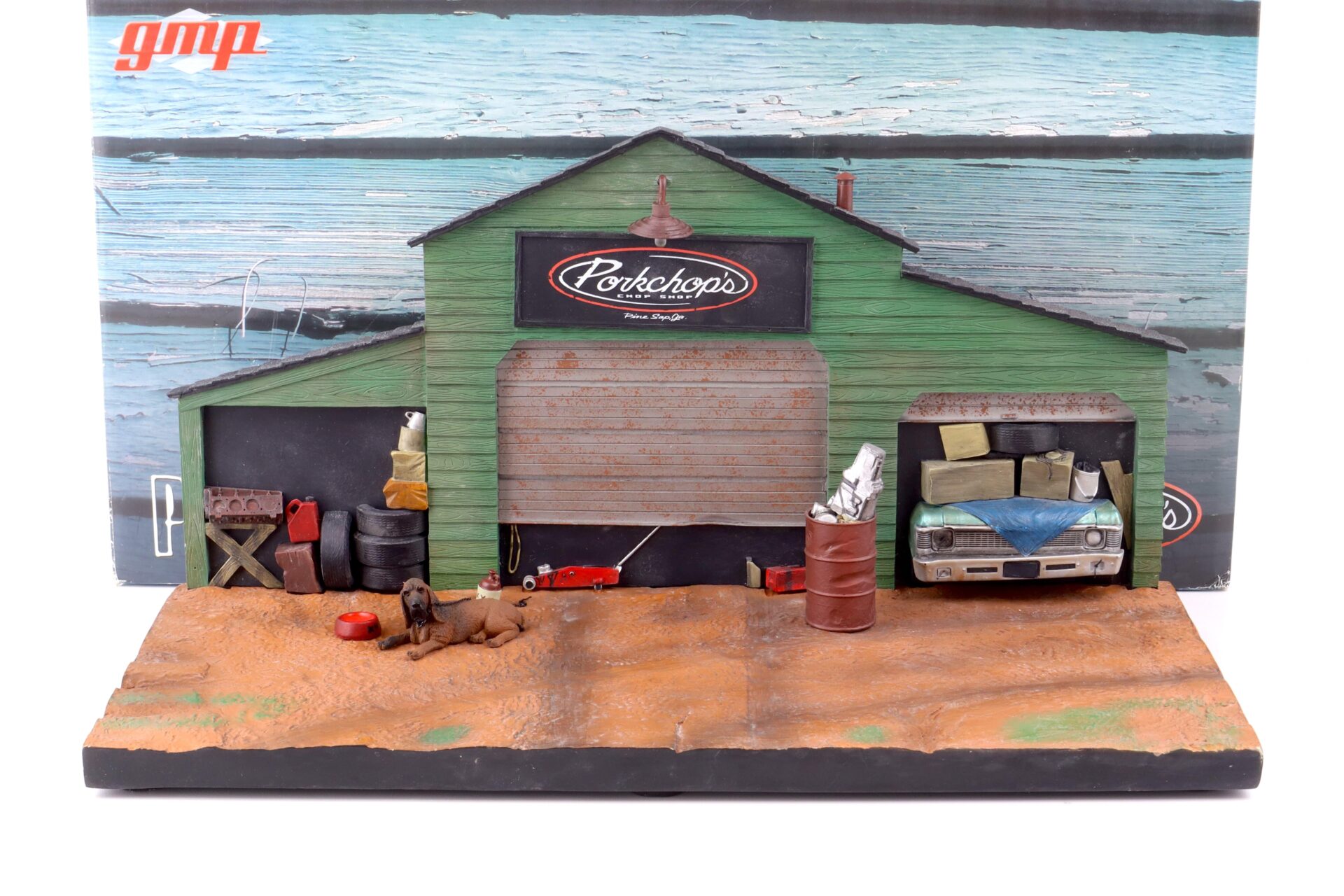 ID 87164 orig 1.jpg 1:18 GMP Pork Chop Diorama Porkchop´s Chop Shop G1803106