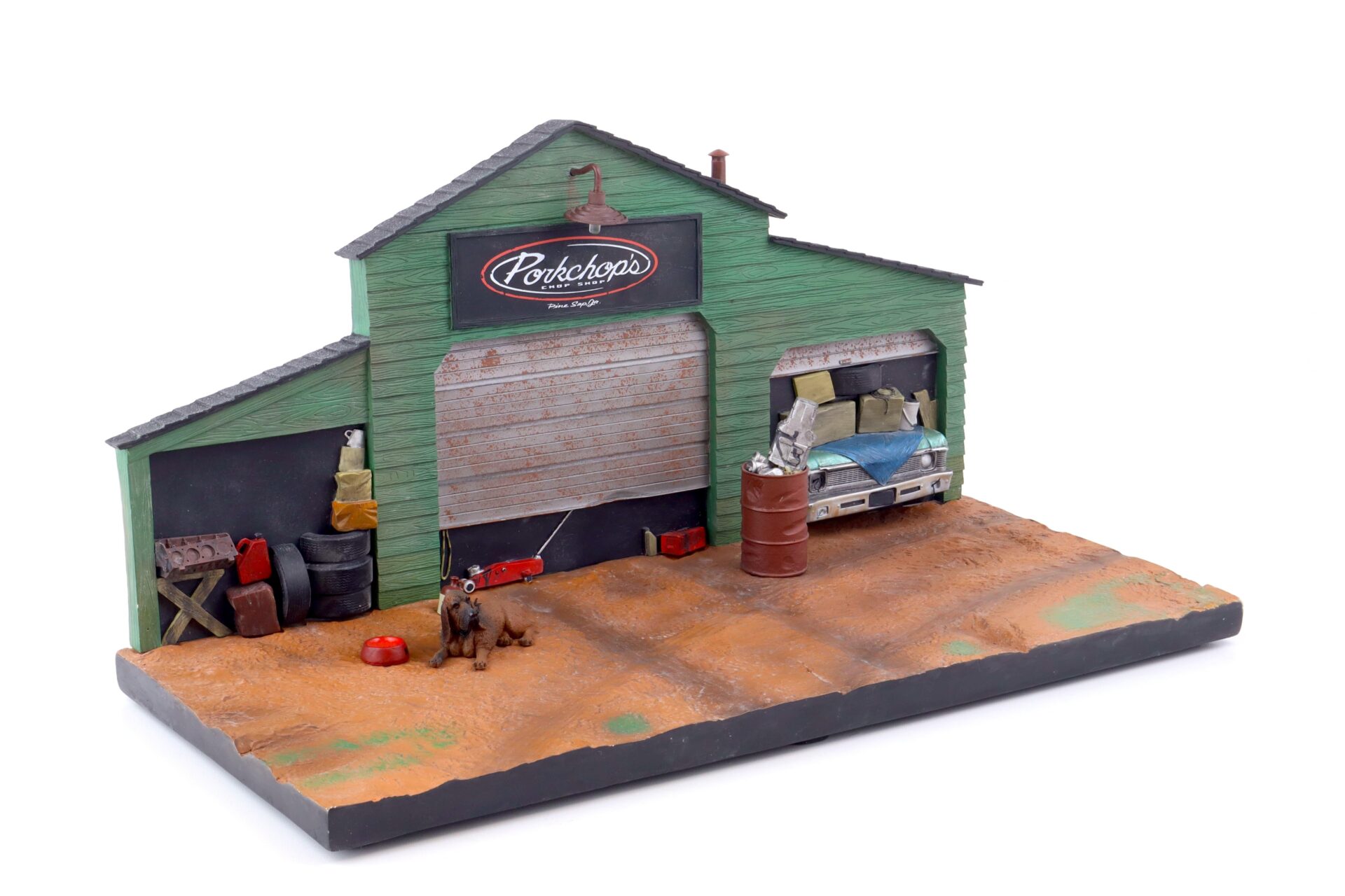 1:18 GMP Pork Chop Diorama Porkchop´s Chop Shop G1803106