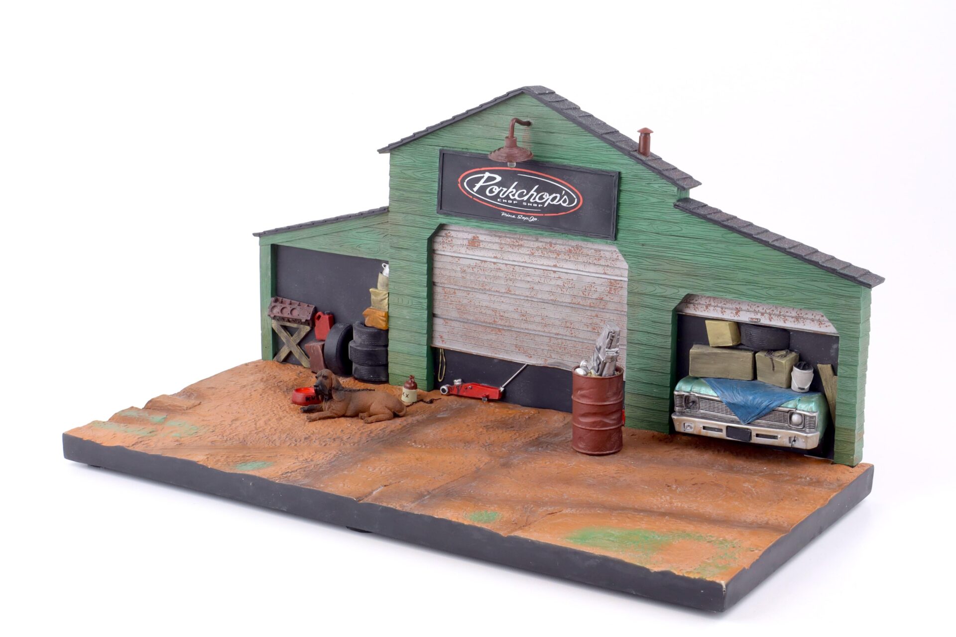 1:18 GMP Pork Chop Diorama Porkchop´s Chop Shop G1803106