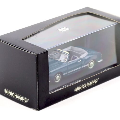 1:43 Minichamps VW Karmann Ghia Cabriolet 1957 See blue