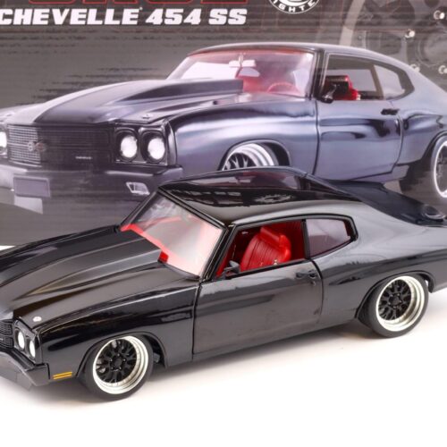 1:18 ACME 1970 Chevrolet Chevelle 454 SS Coupe GFORCE Street Fighter black
