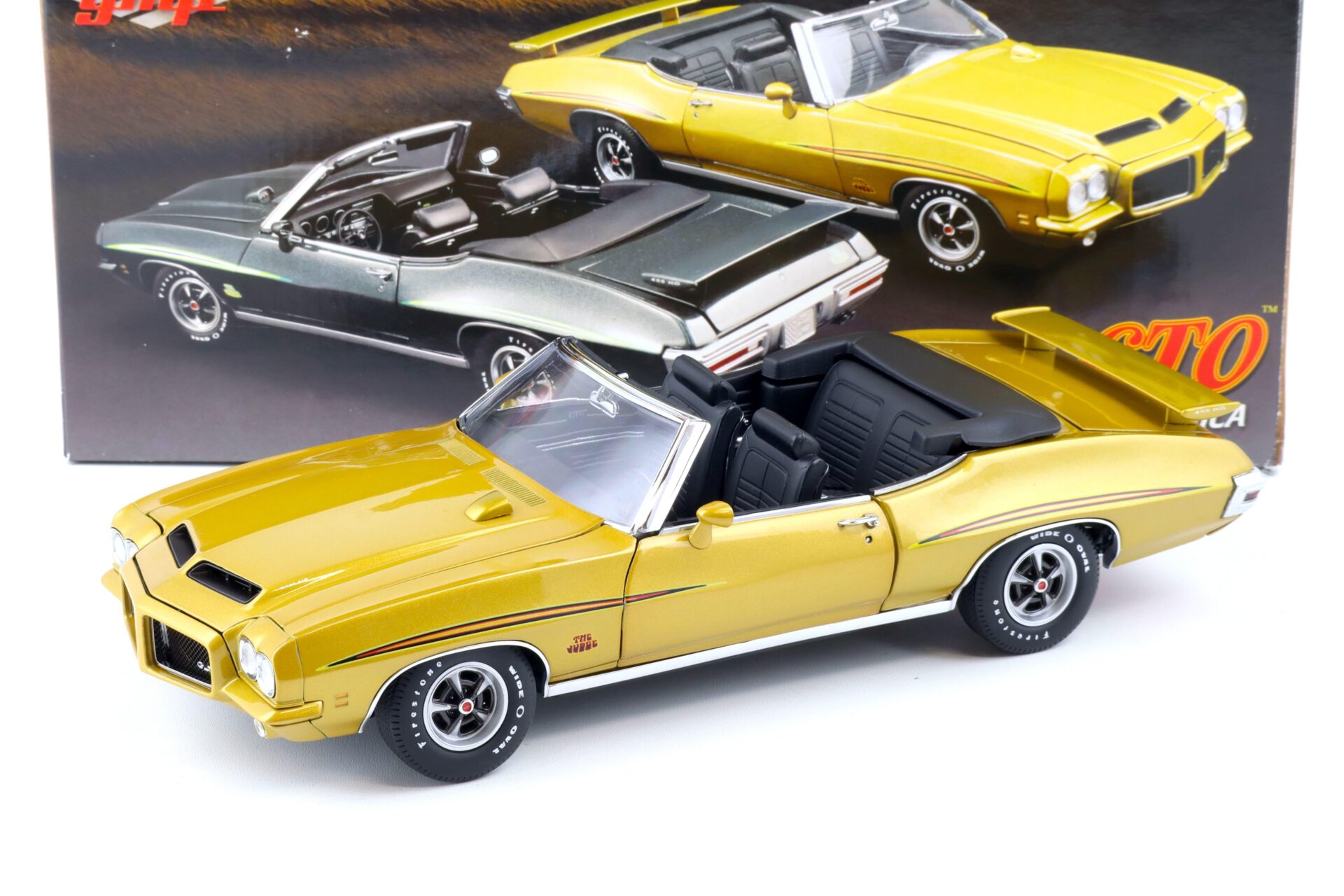 1:18 GMP 1971 Pontiac GTO Convertible The Judge gold metallic G1801222