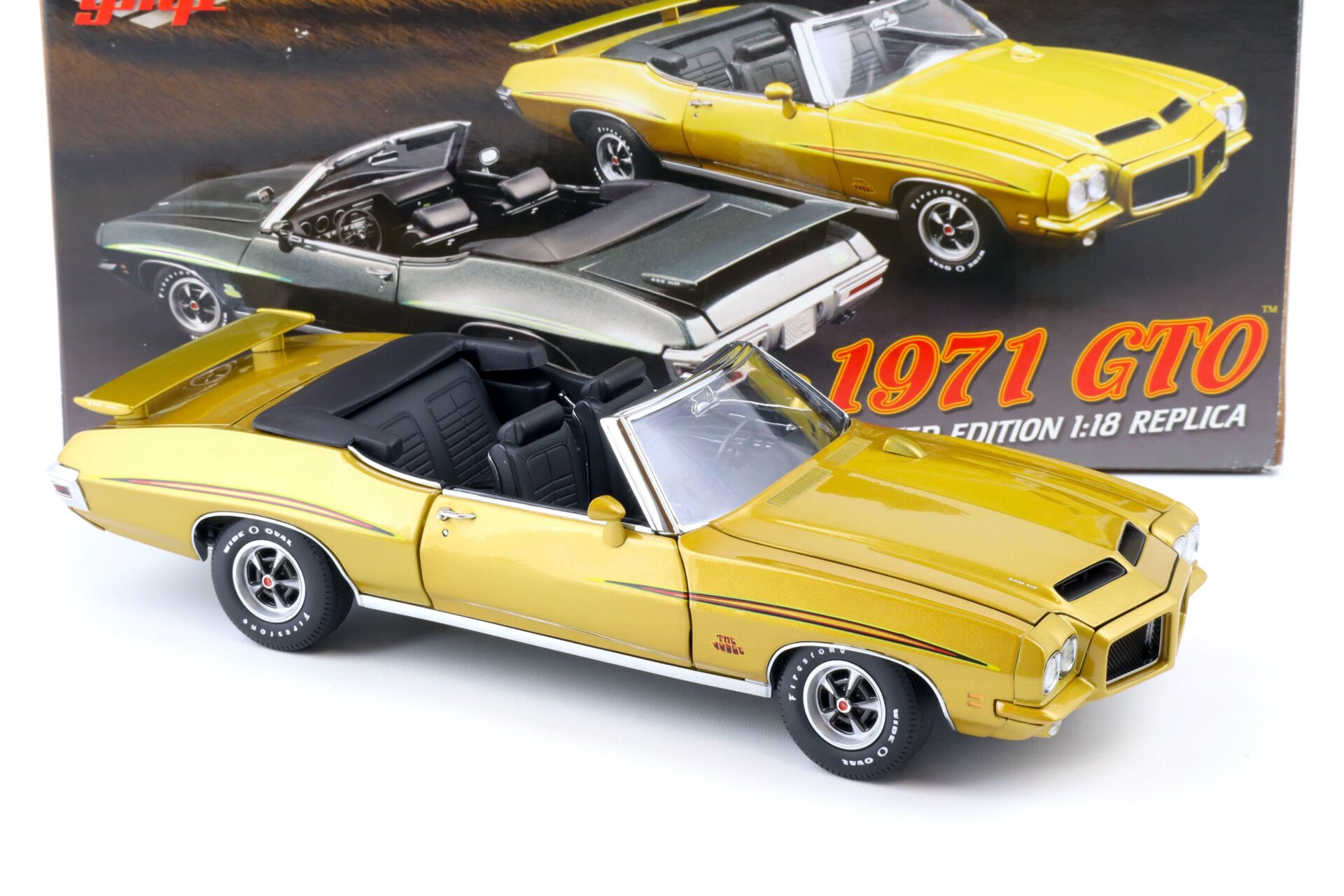 1:18 GMP 1971 Pontiac GTO Convertible The Judge gold metallic G1801222