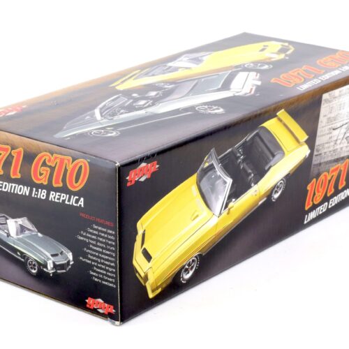 1:18 GMP 1971 Pontiac GTO Convertible The Judge gold metallic G1801222