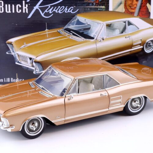 1:18 ACME 1964 Buick Riviera Coupe gold metallic A1806303