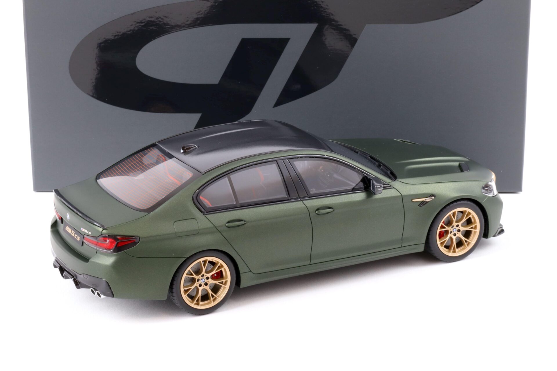 1:18 GT Spirit GT372 BMW M5 CS F90 Limousine frozen deep green 2021