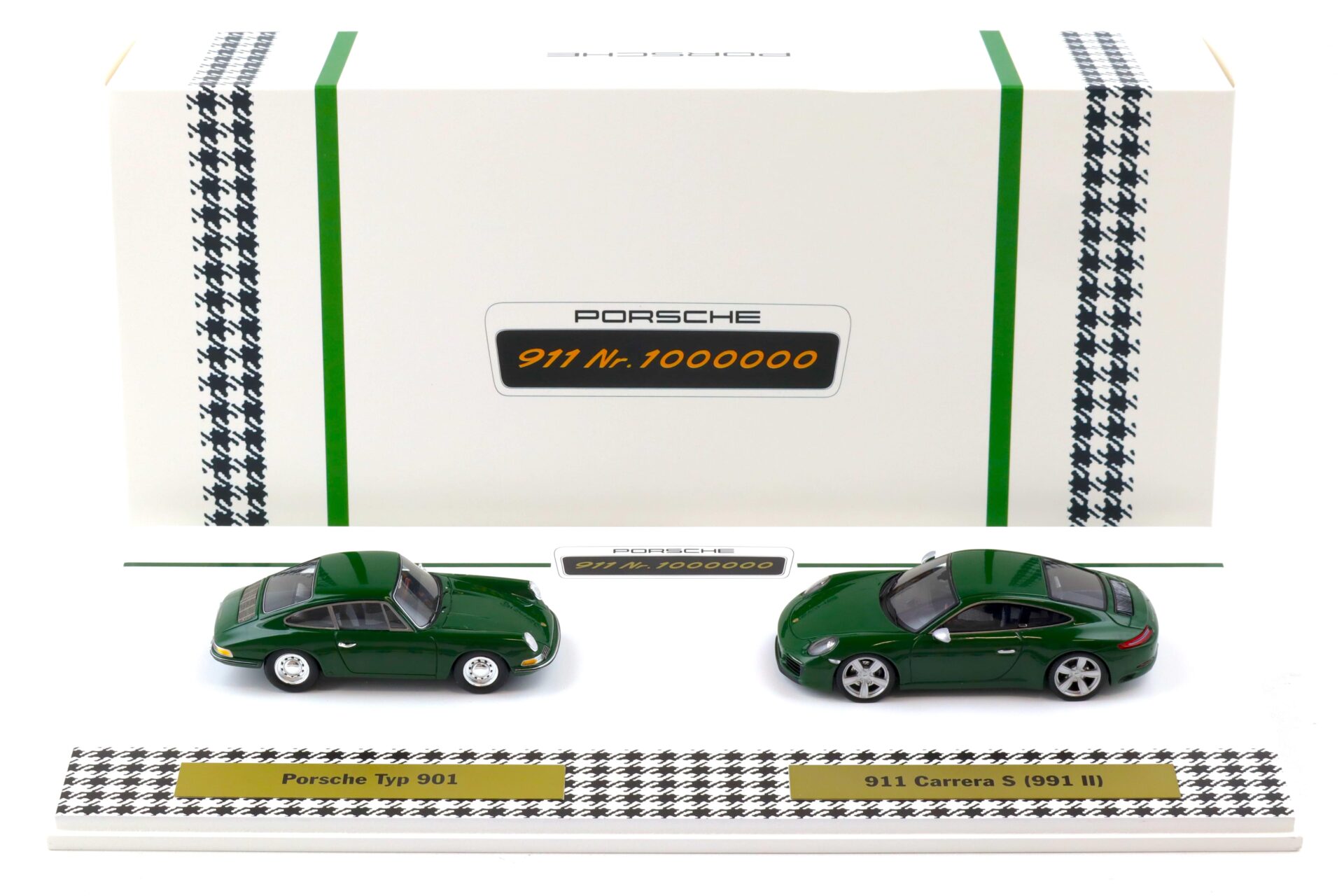 ID 87336 orig 1.jpg 1:43 Spark Porsche 911 (991.II) + Porsche 901 SET 911 Nr. 1000000 Limited WAX DEALER