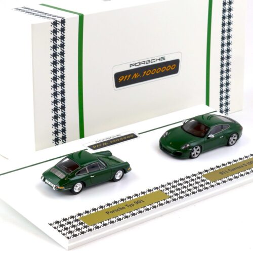 1:43 Spark Porsche 911 (991.II) + Porsche 901 SET 911 Nr. 1000000 Limited WAX DEALER