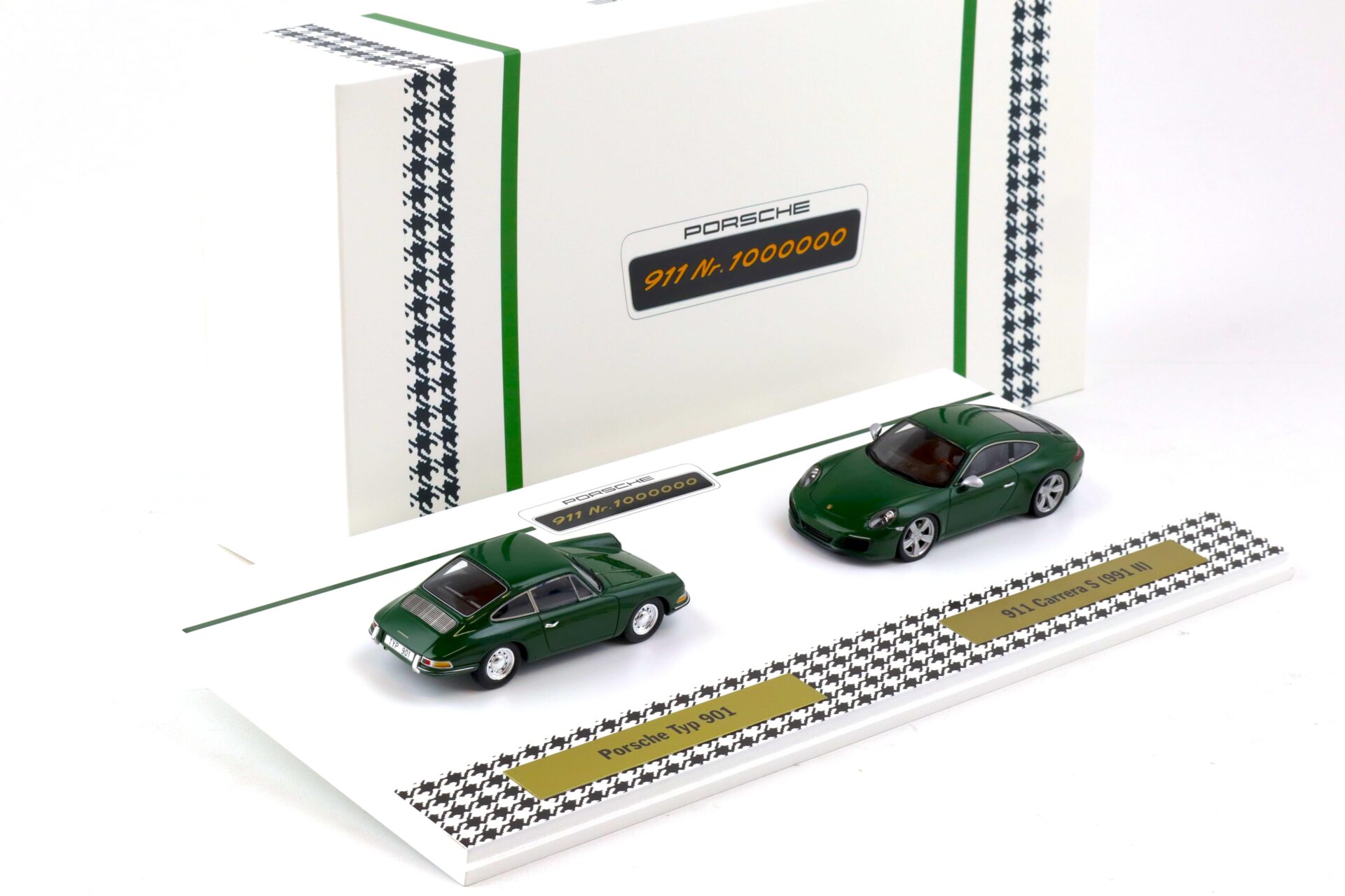 1:43 Spark Porsche 911 (991.II) + Porsche 901 SET 911 Nr. 1000000 Limited WAX DEALER
