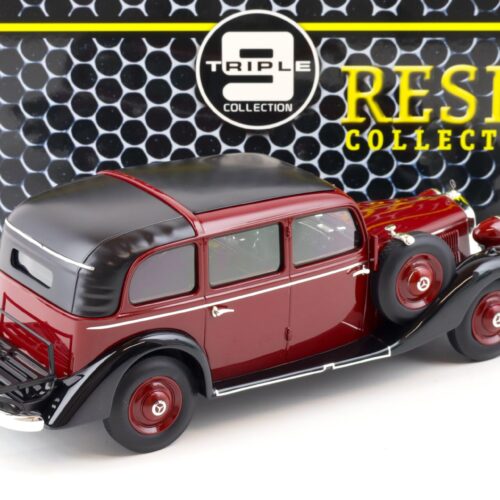1:18 Triple9 Resin Mercedes 260D Pullman Landaulet 1936 fully closed red/ black