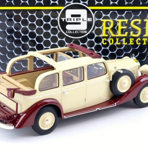 1:18 Triple9 Resin Mercedes 260D Pullman Landaulet 1936 fully open beige/ red