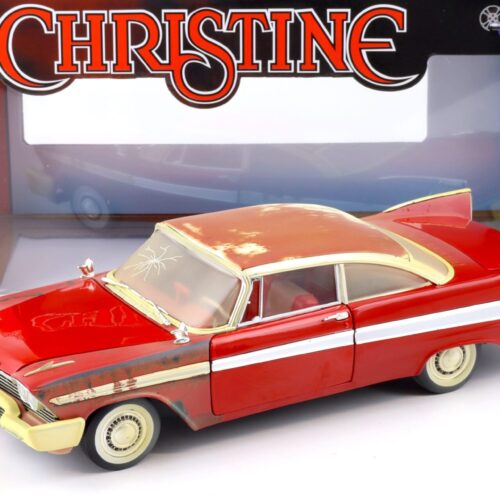 1:18 Auto World 1958 Plymouth Fury CHRISTINE Dirty Version Partially Restored