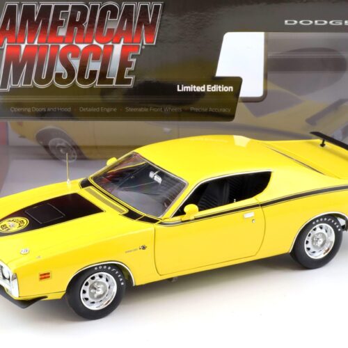 1:18 Auto World 1971 Dodge Charger Super Bee Fy1 Top Banana yellow