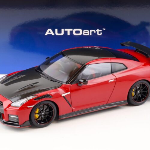 1:18 AUTOart Nissan GT-R (R35) Nismo Special Edition 2022 Vibrant red 77502