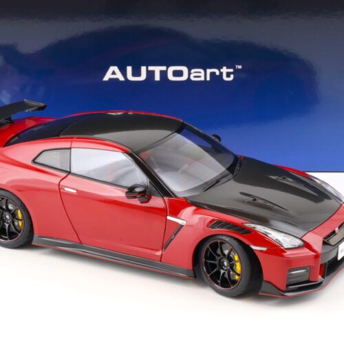 1:18 AUTOart Nissan GT-R (R35) Nismo Special Edition 2022 Vibrant red 77502 - Image 2