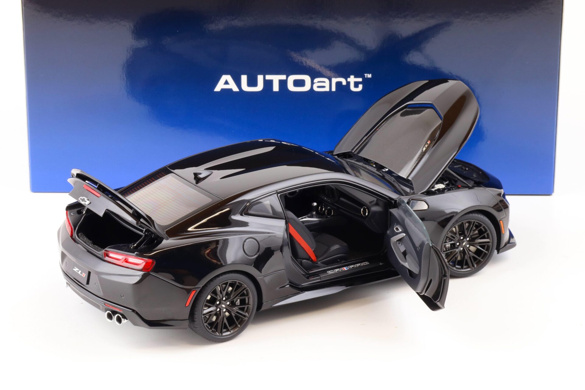 1:18 AUTOart Chevrolet Camaro ZL1 Coupe 2017 black 71207