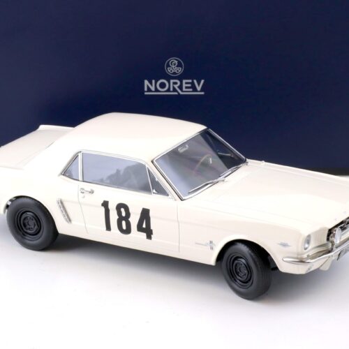 1:18 Norev Ford Mustang Hardtop Coupe 1965 Rally Monte Carlo #184 - Limited 500 pcs.