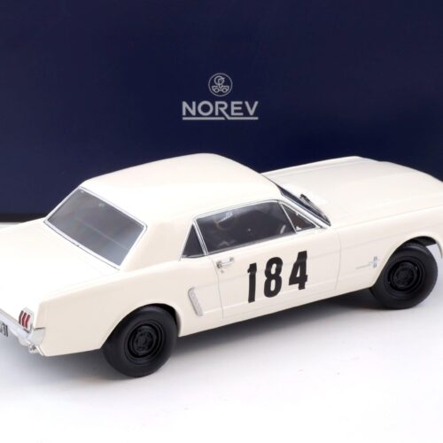 1:18 Norev Ford Mustang Hardtop Coupe 1965 Rally Monte Carlo #184 - Limited 500 pcs.